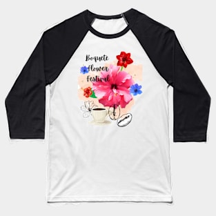 Boquete Panama Flower Festival Baseball T-Shirt